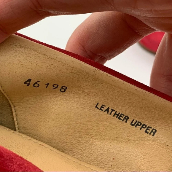 J Crew flats size 8 pink Italian suede ballet - Picture 12 of 13